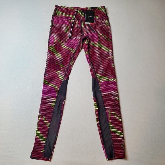 Nike Womens Size M NWT Dri-Fit Epic Lux Tight Fit Leggings Multicolor 644956 - Picture 4 of 11